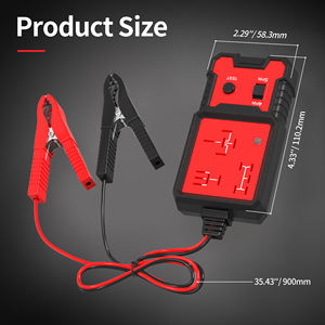 Probador de relé automotriz duradero, comprobador de relé portátil de 12 voltios, Analizador de relé de 4 pines y 5 pines fiable con indicador LED para coche - Product Image 2