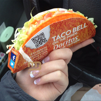 Emballage de nourriture rapide à emporter personnalisé Tortilla Nachos Burritos Tacos Wrap famille partage papier modulaire compartiment boîte conteneur