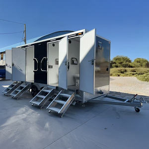 Baño Portátil Confiable, Remolque de Inodoro Móvil de Bajo Mantenimiento para Obras de Construcción, Alquiler a Largo Plazo - Product Image 6