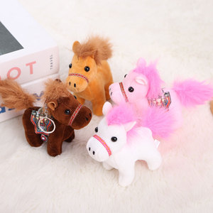 Peluche di Cavalli e Unicorni all'Ingrosso, Giocattoli Imbottiti a Forma di Pony, Adorabili Cavalli Cartoon per Regali di Compleanno, Decorazioni per la Camera, Bomboniere - Product Image 2