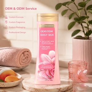Gel Douche Hydratant Quotidien OEM ODM Effet Soie Parfum Pêche Blanche & <span class=keywords><strong>Fleur</strong></span> <span class=keywords><strong>d</strong></span>'<span class=keywords><strong>Oranger</strong></span> pour une Peau Douce et Soyeuse 20 fl oz Lot <span class=keywords><strong>de</strong></span> 4 - Product Image 1
