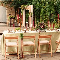 Reador Vente en gros Polyester Blanc rouge noir Rectangle Nappe de table de mariage pour événements