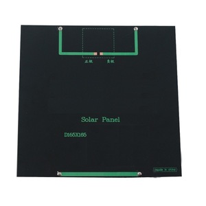Panneau solaire polycristallin 4,5W 165X165MM, module photovoltaïque DIY D165X165, fabriqué en Chine - Product Image 1