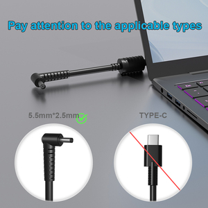 Bộ nguồn AC DC 19V 3.42A 65W, sạc laptop cho HP, Toshiba, Lenovo Ideapad, <span class=keywords><strong>ASUS</strong></span>, Gateway, LG, Samsung, Acer - Product Image 2