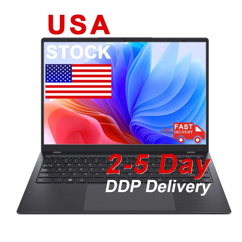 DDP USA Stock 512gb 256GB Ssd 8GB Ram 14 Inch New Laptop windows 11 Pro ...