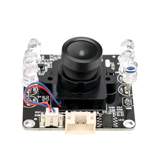 96 Deg WDR Day Night Vision 2 MP HD 30FPS 1080P No Distortion Linux OTG USB Plug&Play AHD Camera Module Fixed Focus IR LEDs