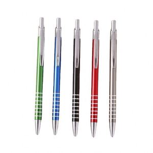 Promotional Press Metal Aluminum Ballpoint <b>Pens</b> With Custom Printable Logo Advertising Signature for Office Stylo - Product Image 1