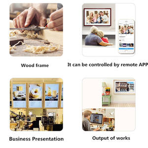 بيع بالجملة 15 بوصة صورة فنية أكريليك NFT فيديو كائن لانهائي شفاف أو 32 43 55 65 بوصة عرض إطار الصورة الرقمية - Product Image 3