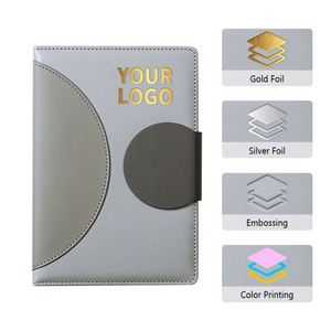 Custom Logo Business <b>Notepad</b> for School Students Color Cute PU <b>Leather</b> A5 Diary Notebook - Product Image 2