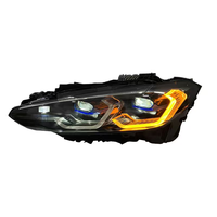 Nouvelles pièces automobiles SJC, phare avant pour BMW Série 4 G22 G80 G82 2021-2023, mise à niveau des phares laser RGB, phare multicolores