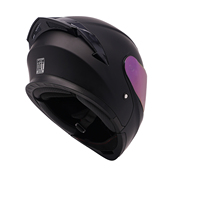 Casque de moto modulaire à visière relevable intégrale, double visière VF302, homologué DOT pour adultes, hommes et femmes