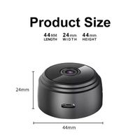 Bebek için mini güvenlik kamera/pet/nanny IP kamera uzaktan izleme app ile güvenlik için 1080P HD WiFi ev kapalı açık kamera