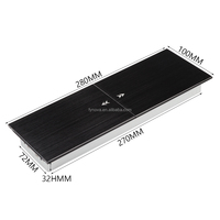 Toma de Corriente Empotrada para Muebles de Oficina con Cubierta Deslizante / Toma de Corriente USB Universal de Montaje Empotrado con NFC para la UE