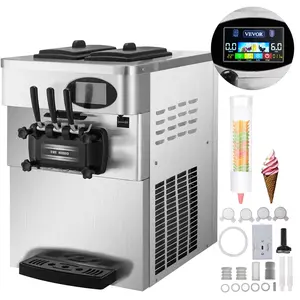 Machine à crème glacée aux fruits congelés de comptoir de carte contrôleur recommandée de haute qualité SIHAO-826 pour la maison