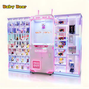Máquina expendedora de premios comercial con monedero, vitrina de regalos combinada personalizada, sistema maestro-esclavo, 1 año de garantía para centros de juegos recreativos - Product Image 2