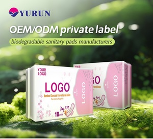 Servilleta sanitaria transpirable supersuave de uso diario para mujer, alta absorción, piel sensible, almohadillas sanitarias de higiene femenina a base de hierbas - Product Image 6