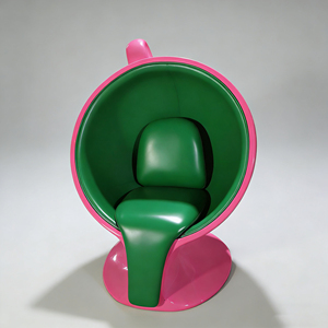 <span class=keywords><strong>Fauteuil</strong></span> Art Déco Y076 unique en fibre de verre en forme de tasse à café, mobilier de luxe, <span class=keywords><strong>fauteuil</strong></span> en PU premium pour centre commercial, hôtel, maison, café - Product Image 3