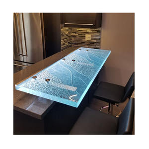 משטח מוצק היתוך זכוכית השיש - Product Image 3