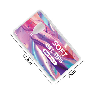 Mishuying 300 pièces/boîte – Faux ongles mats, forme cercueil, courts, en amande, sans rayures, polis, décoratifs - Product Image 6