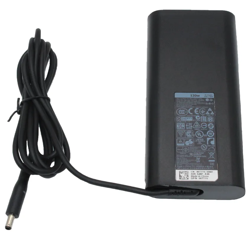 Laptop Charger Power Adapter 19.5v 6.67a 130W 4.5*3.0mm AC Adapter PC Fireproof Material New Product AC Adapter For Dell