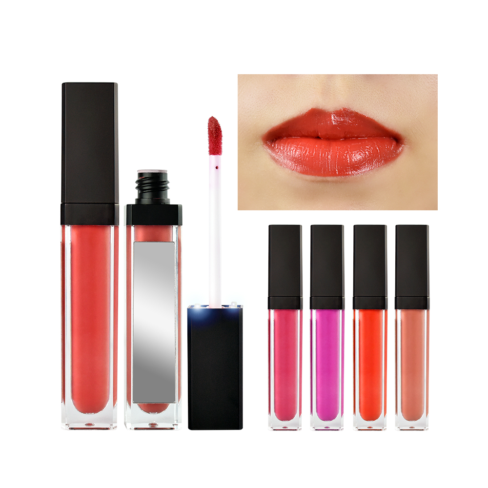 Оптовая продажа, блеск для губ с индивидуальным логотипом от AKIACO