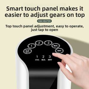 Ventilateur de refroidissement avec écran numérique et télécommande pour chambre à coucher - Product Image 4
