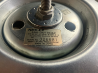 Ventilateur centrifuge électrique en fonte A90L-0001-0548R pour moteur d'arbre principal