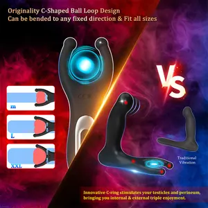 Neonislandssextoyelectric control remoto estimulador de manchas de testículos vibratormale masajeador de próstata meneo calefacción tapones anales