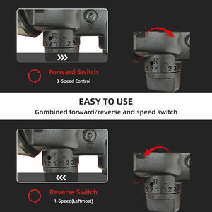 Llave <span class=keywords><strong>Neumática</strong></span> <span class=keywords><strong>de</strong></span> Alto Torque, Herramienta <span class=keywords><strong>de</strong></span> Reparación Automotriz Conveniente que Funciona con <span class=keywords><strong>Batería</strong></span>, <span class=keywords><strong>Pistola</strong></span> <span class=keywords><strong>de</strong></span> Aire Pequeña para Bricolaje - Product Image 4