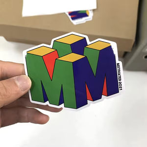 Logotipo de impresión personalizado pegatina impermeable papel troquelado pegatinas vinilo troquelado Kawaii Anime vinilo pegatinas - Product Image 4