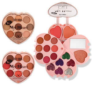 Оригинальный оптовый набор для макияжа «Четыре в одном», многофункциональный, с высокой точностью передачи цвета, стойкий и не выцветает - Product Image 4