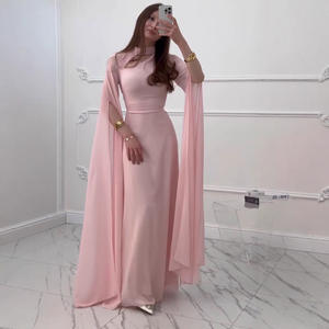 ชุดเพื่อนเจ้าสาว NPF ชุดราตรีหรูหรา อาบายะ ชุดมุสลิมสำหรับผู้หญิง ชุดลำลองสำหรับสุภาพสตรี ชุดเดรสยาว - Product Image 1