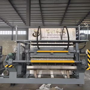 Machine automatique de fabrication de barquettes à œufs 5000 pièces/h avec sécheur métallique, ligne de production complète de moulage de pâte pour <span class=keywords><strong>le</strong></span> recyclage du papier usagé - Product Image 1