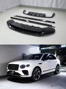 Kit de Carrocería de Fibra de Carbono Seca para <span class=keywords><strong>Bentley</strong></span> <span class=keywords><strong>Bentayga</strong></span>, Estilo V8S, Difusor Delantero, Alerón, Faldones Laterales - Product Image 2