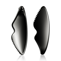 Outil de massage Gua Sha et de raclage musculaire pour le visage et le corps, en métal, pour le drainage lymphatique