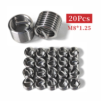 Kit d'inserts de réparation de filetage pour outils de réparation automobile, ensemble d'outils à main, compatible avec les outils de réparation de vis et de filetage
