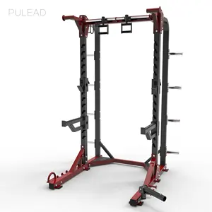 Home gym Fitness Equipment Multi functional Squat Machine power rack
