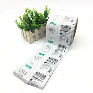 Kundenspezifische Einweg-Folienverpackungen für Kondome Heißsiegelfähiger Sichtschutzbeutel - Product Image 6