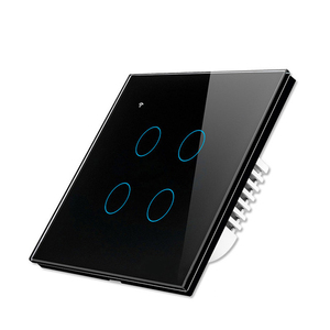 SUMMAO 86型家用Wifi智能手机遥控触摸墙壁开关插座黑白金色三色 - Product Image 2