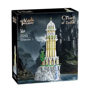 BaKa 33245 2025 Nueva <span class=keywords><strong>Serie</strong></span> de Películas MOC <span class=keywords><strong>Torre</strong></span> del Zodíaco, Modelo Modular para Armar, Ladrillos de Construcción DIY, Rompecabezas, Regalos, Sets de Bloques de Construcción para Niños - Product Image 6