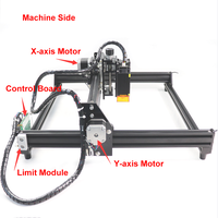 Machine de gravure laser de bureau 4060 haute précision 0,5W 2,5W 5,5W 10W, mini graveur laser pour bois, acrylique, céramique