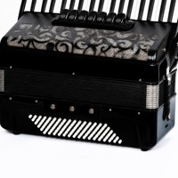 Accordéon 37 touches 80 basses, cadre en érable avec clavier à lamelles italiennes, accordéon OEM personnalisé