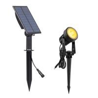 Foco Solar LED IP65 Pequeño de 1/2/4/6 Cabezas, Luz de Jardín para Césped, RGB/Blanco Frío/Blanco Cálido, Lámparas de Iluminación de Paisaje