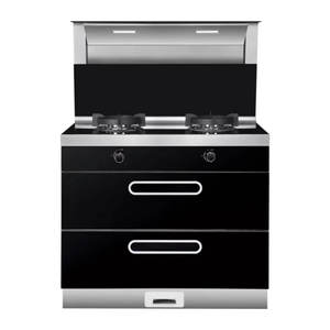 <span class=keywords><strong>Cocina</strong></span> Integrada para el Hogar, Vitrocerámica Templada, <span class=keywords><strong>Cocina</strong></span> de Inducción Todo en Uno de 3000+3000W con <span class=keywords><strong>Campana</strong></span> Extractora <span class=keywords><strong>y</strong></span> Gabinete Esterilizador, <span class=keywords><strong>Horno</strong></span> de Vapor - Product Image 3