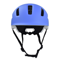 Casque de flash d'avertissement à DEL personnalisé OEM avec lumière Casque d'escooter avec feu arrière rechargeable USB Casques de vélo certifiés