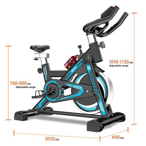 <span class=keywords><strong>Bicicleta</strong></span> de Spinning Dinámica para Gimnasio o Casa, de Acero y Aluminio, con Transmisión por Correa, Equipo de Fitness - Product Image 5