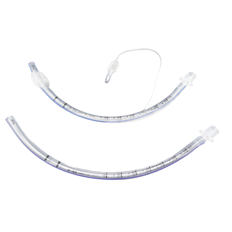 Tubo endobronquial nasal estéril desechable Tubo endobronquial oral Tubo endotraqueal