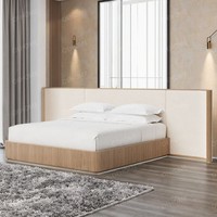 Ensemble de canapé-lit en tissu de luxe, salon, chambre à coucher, table basse, table de chevet, armoire de rangement, meubles modernes pour hôtel, appartement