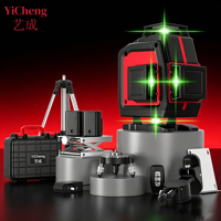 Niveau laser autonivelant le moins cher de l'usine, instrument de projection de lignes haute précision, niveaux laser 360°