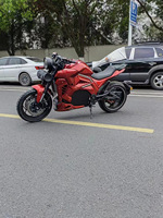 2025 vente chaude 10kW 72v120ah moto de course pour adultes moteur central et moteur de moyeu disponible entraînement par chaîne vitesse maximale 160 km/h
